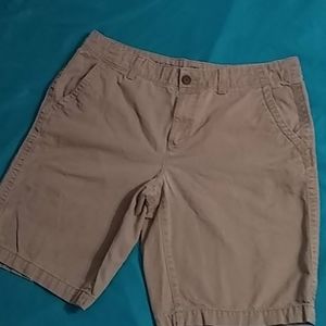 Mens Khaki Shorts